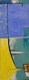 Carbis Bay, Abstract painting of CARBIS BAY.